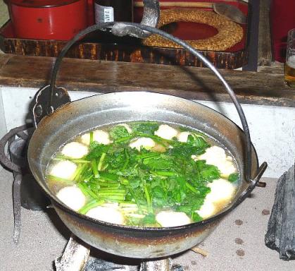 2007.12 鶴の湯 山の芋鍋