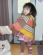 ポンチョ着画☆