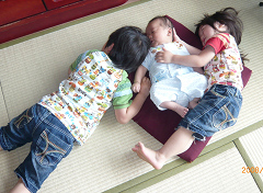 ３人でごろーん☆