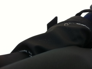 ダイヤモンドダストの痕跡