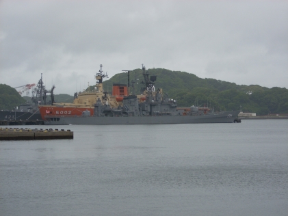 ヴェルニーから見たはたかぜ