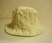 safari knit white
