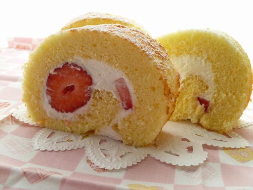 はちみついちごロール