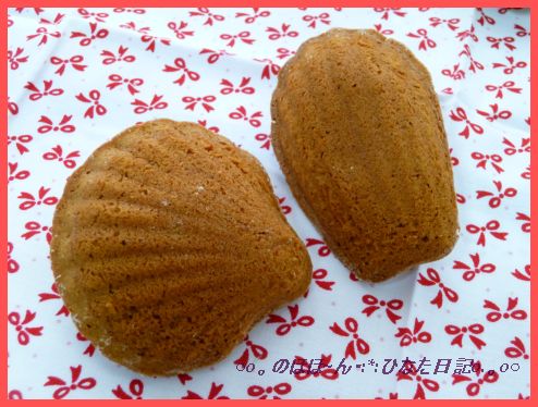 キャラメルマドレーヌ