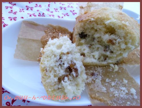 くるみのメープルマフィン