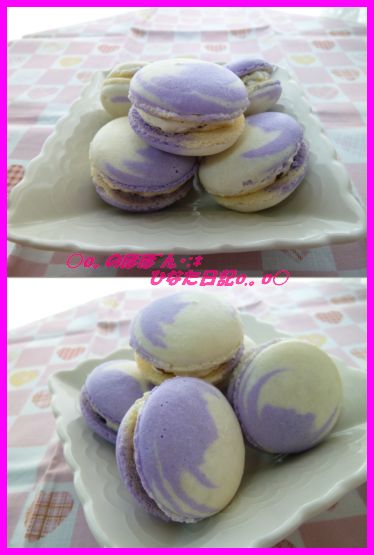 マカロン（ラムレーズン）