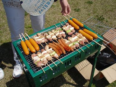 やきとり、フランクフルト