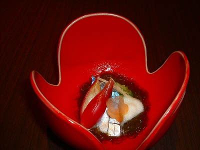 角上楼夕食酢の物