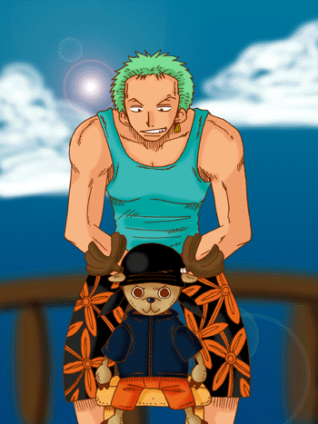 チョッパーとゾロ