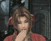 キャラ電/エアリス/笑う