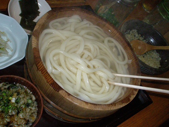 たらいうどん