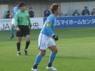 福西さん。試合中。