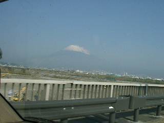 清水からの富士山