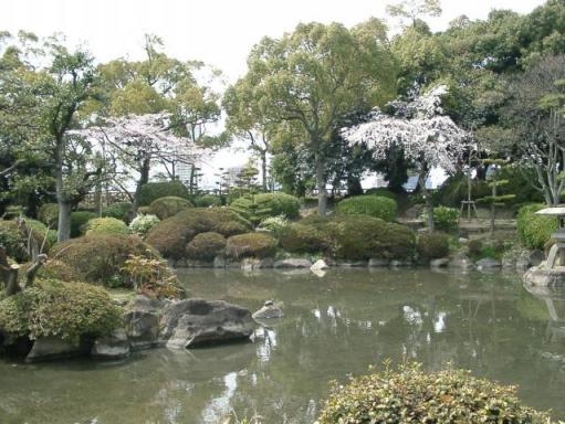 大阪城　天主前庭園