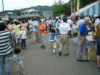 西山ボラセンのイベント風景