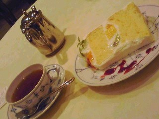 ケーキセット（トキハ本店5Fカフェ）