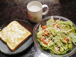 今日の朝食