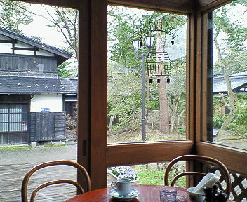 店内から眺めると。。。