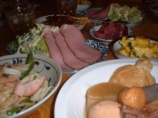 晩御飯（おでん）