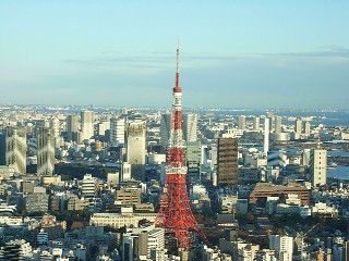 ヒルズからの東京タワー・２