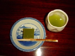 甘味・抹茶羊羹