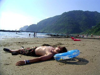 燦燦と輝く太陽、まだ梅雨明け前なのに！