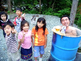 ドラム缶風呂を楽しむ方法 富士山ログハウス物語part2 楽天ブログ