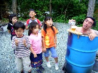 ドラム缶風呂