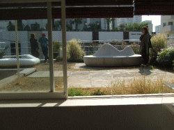 ポール・スミス青山のショップの屋上庭園