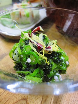おくらの海苔和え