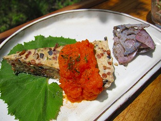 蒸し豆腐キッシュ