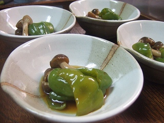 ピーマンおひたし