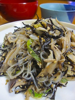 芽ひじき入り春雨炒め