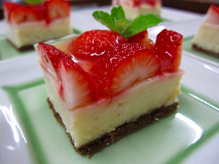 いちごババロア