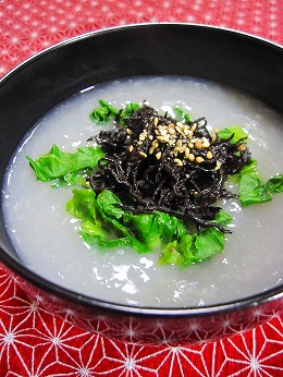 ひじきと大根のスープ
