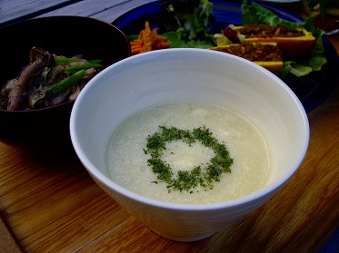 かぶとそら豆のスープ