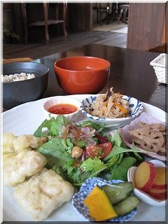 かえるcafeのランチ