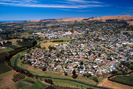 Havelock North, Hawkes Bay - aerial