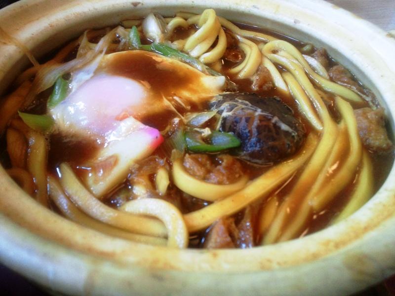 みそにこみうどん。