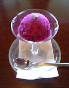 奄美の里　ドラゴンフルーツのシャーベット