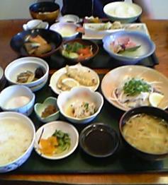 かつお定食（松）