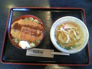 うりきれ御麺　ソースカツ丼