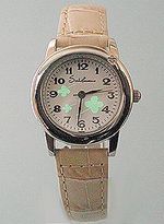 四つ葉　時計　革