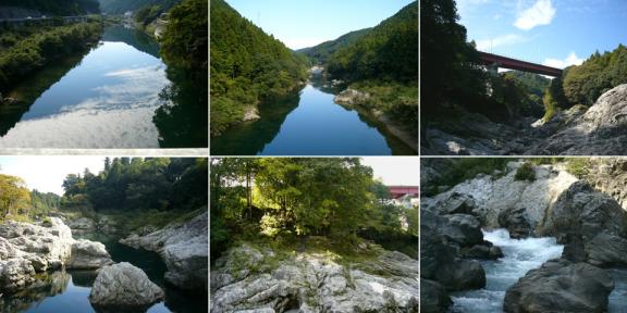 寒狭峡ウォーキング２