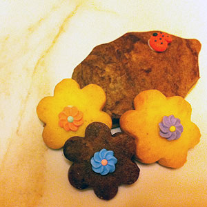 お花のクッキー
