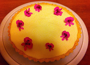 レアチーズケーキホール