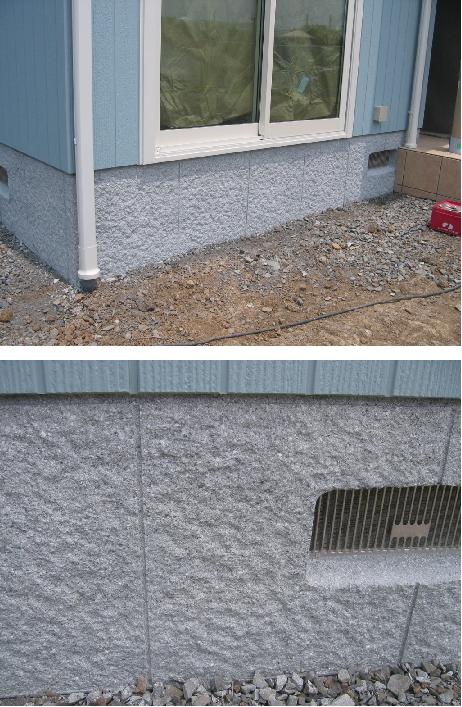 基礎吹き付けグレ～？