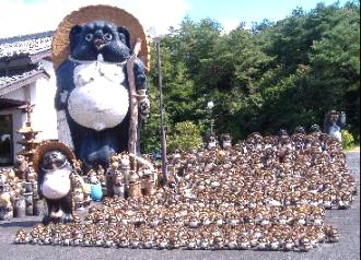 信楽のタヌキさん