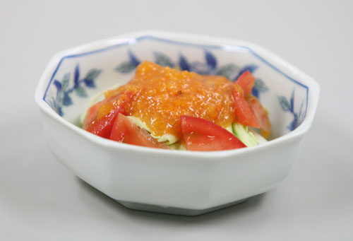 柿サラダ＆キャベツ.JPG