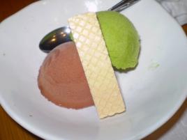 〆はｱｲｽで♪